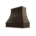 KCD Brooklyn Slate Curved Hood with Strapping Flat Trim - 42" W x 30" H - product photo