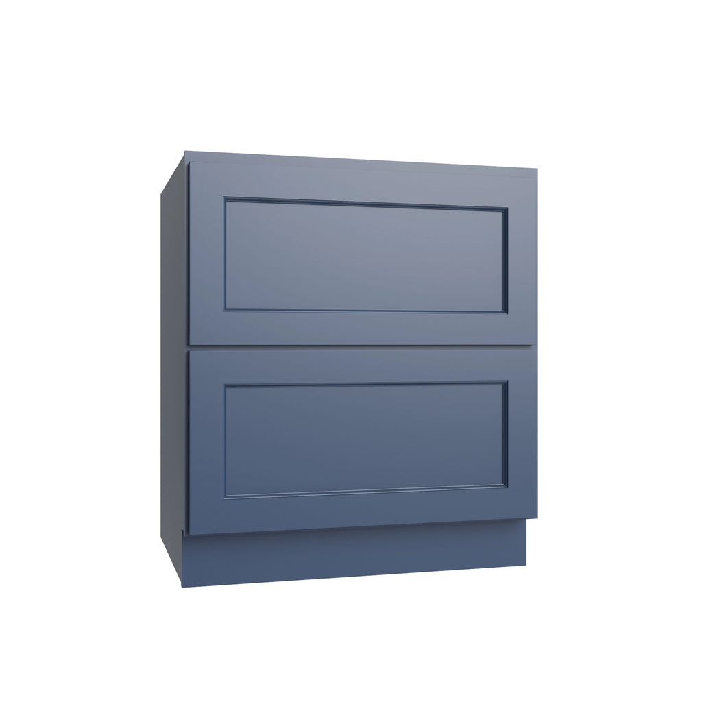 KCD Brooklyn Midnight 2 Drawer Base Cabinet - 30" W - product photo