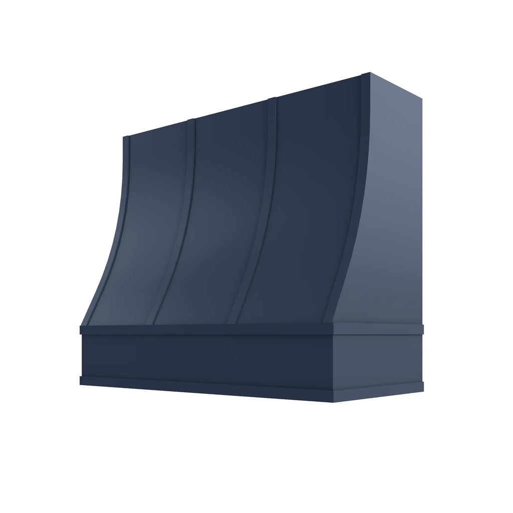KCD Brooklyn Midnight Sloped Hood with Strapping Flat Trim - 42" W x 36" H - product photo