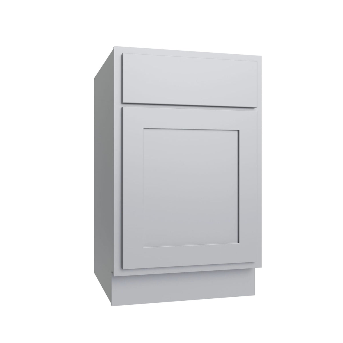 KCD Essential Gray Single Door Standard Base Cabinet - 18" W - product photo