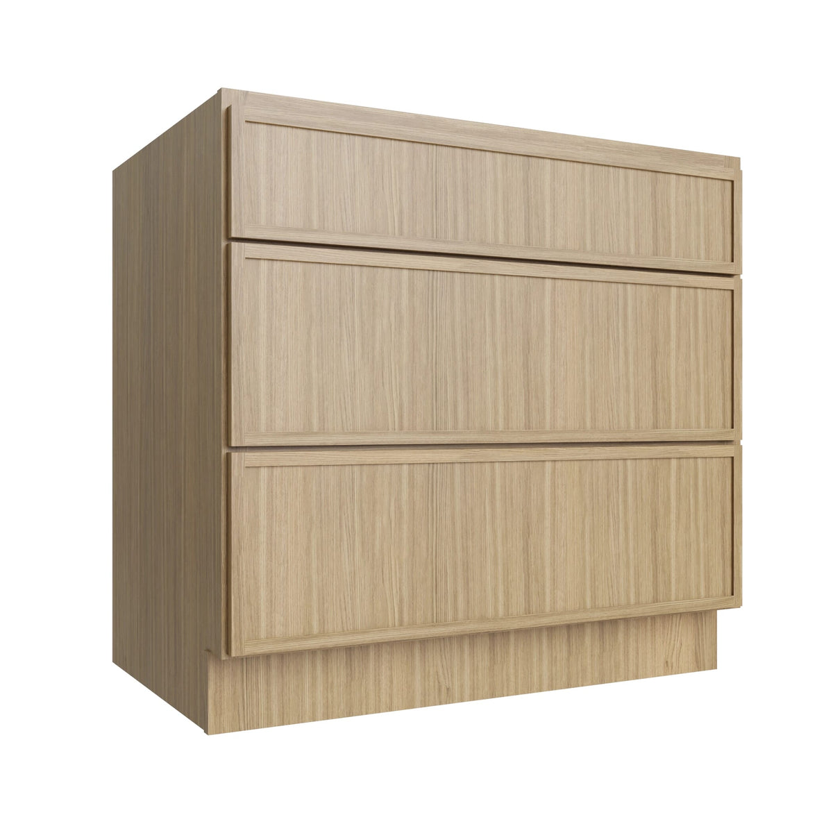 KCD Oslo Oak Drawer Base Cabinet - 12" W - product photo