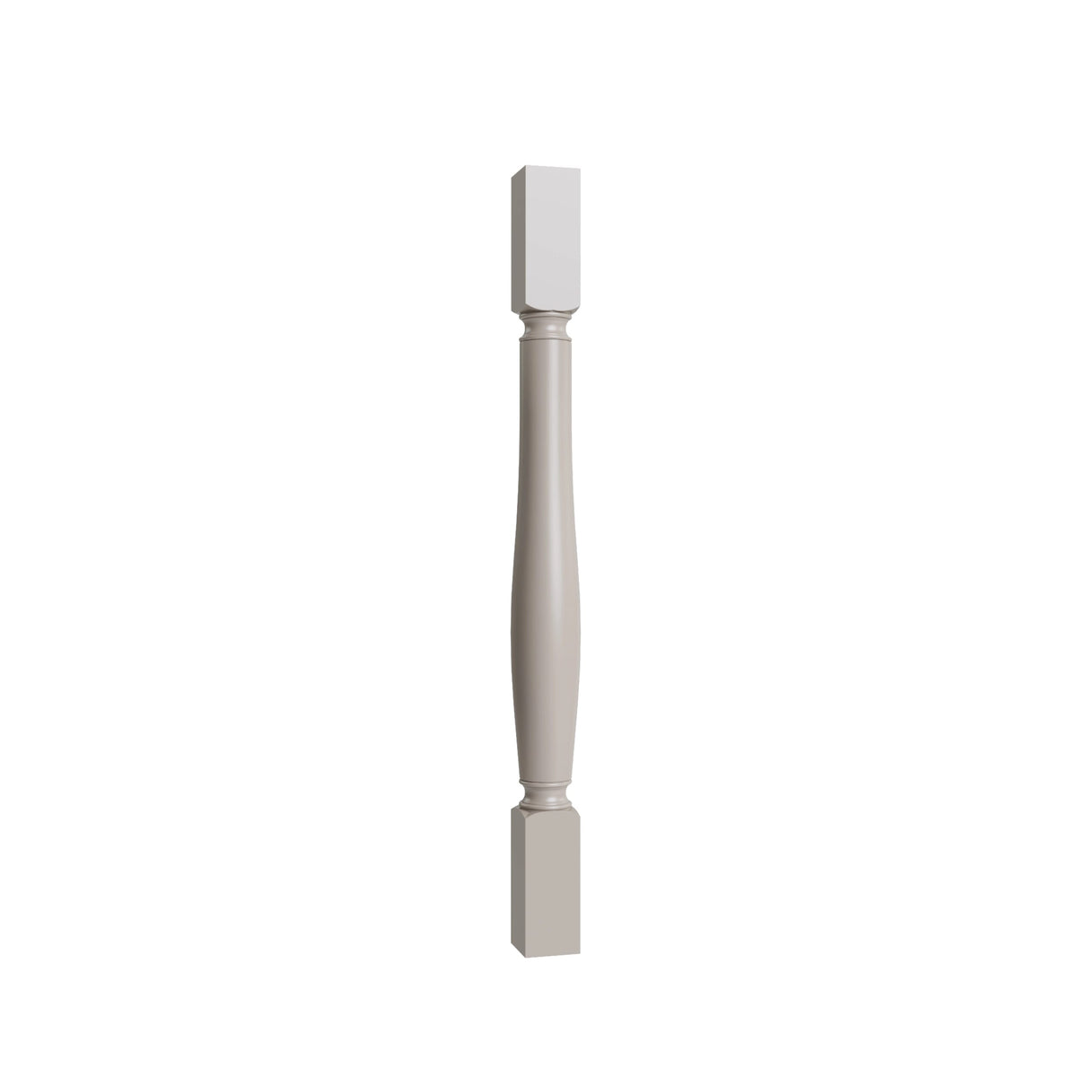 KCD Shaker Sand Turned Post - 3" W x 35.5" H - product photo