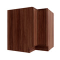 KCD Oslo Classic Walnut Easy Reach Base Cabinet - 33" W x 33" D - product photo
