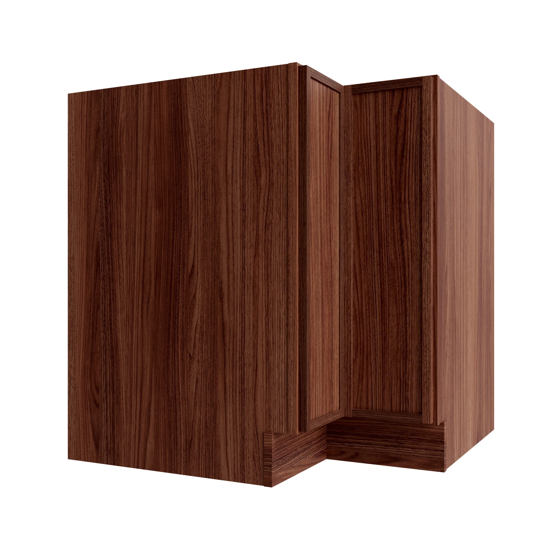 KCD Oslo Classic Walnut Easy Reach Base Cabinet - 33" W x 33" D - product photo