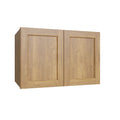 KCD Brooklyn Fawn Deep Wall Cabinet - 36" W x 18" H x 24" D - product photo