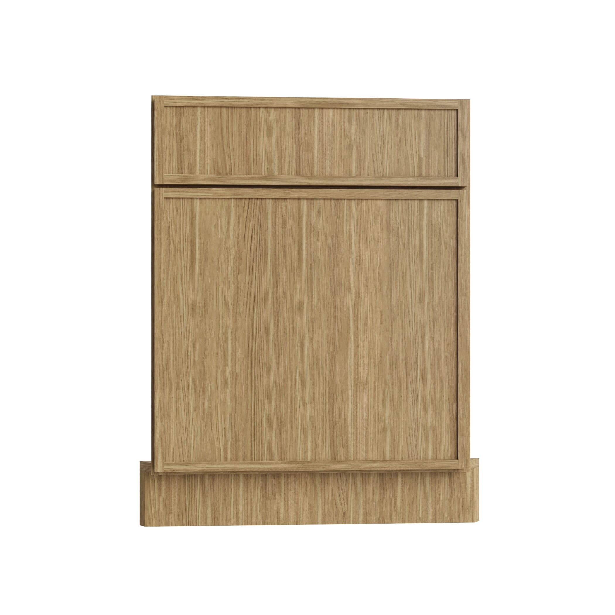 KCD Oslo Oak Corner Sink Front for 42" Space - 27" W - product photo