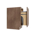 KCD Shaker Kodiak Trash Can Base w/ Full Ht Door - 18" W w/ 2 Cans - product photo