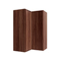 KCD Oslo Classic Walnut Wall Easy Reach 24"W x 30"H X 12"D - product photo
