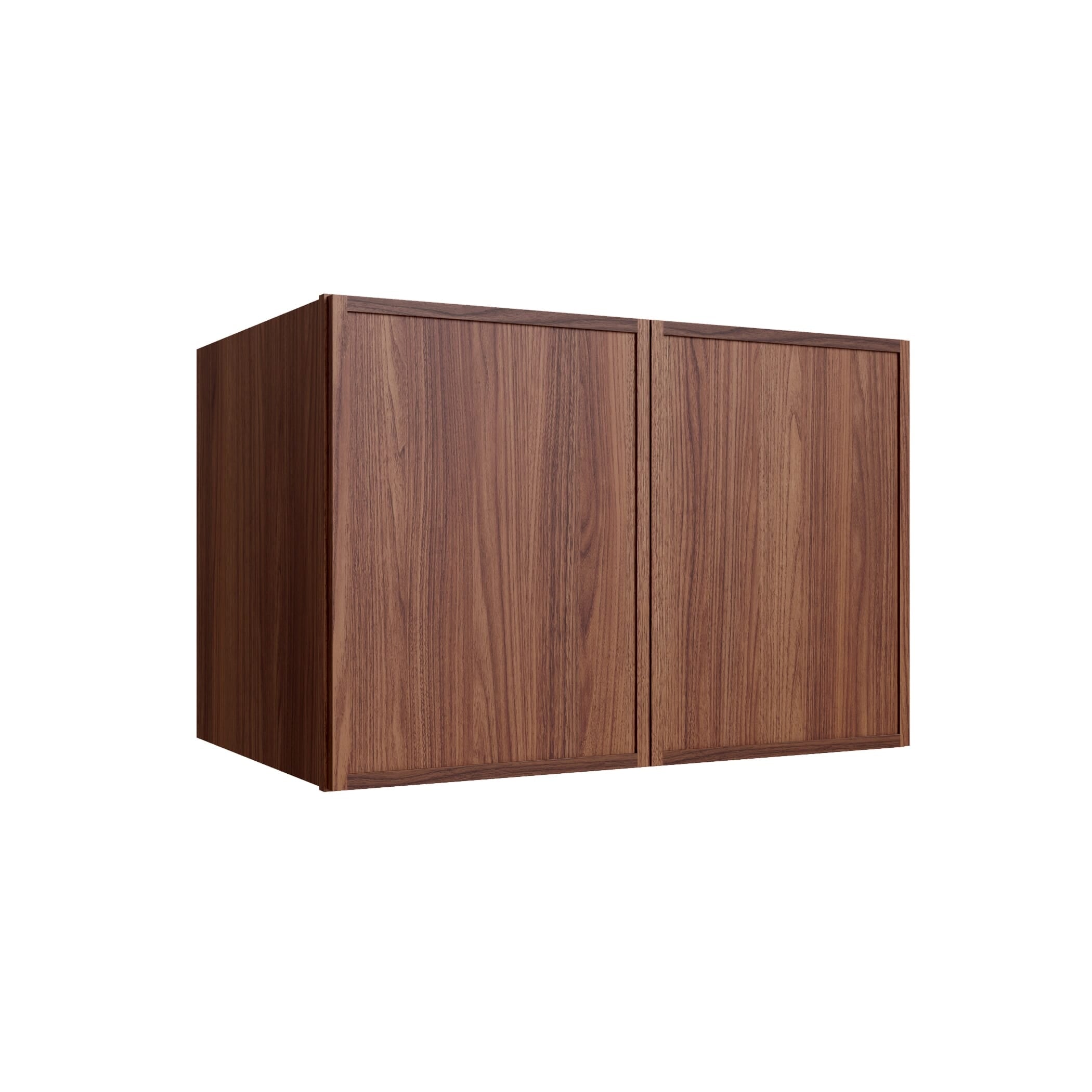KCD Oslo Classic Walnut Deep Wall Cabinet - 33" W x 24" H x 24" D - product photo