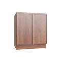KCD Oslo Classic Walnut Full Height Double Door Base Cabinet - 42" W - product photo