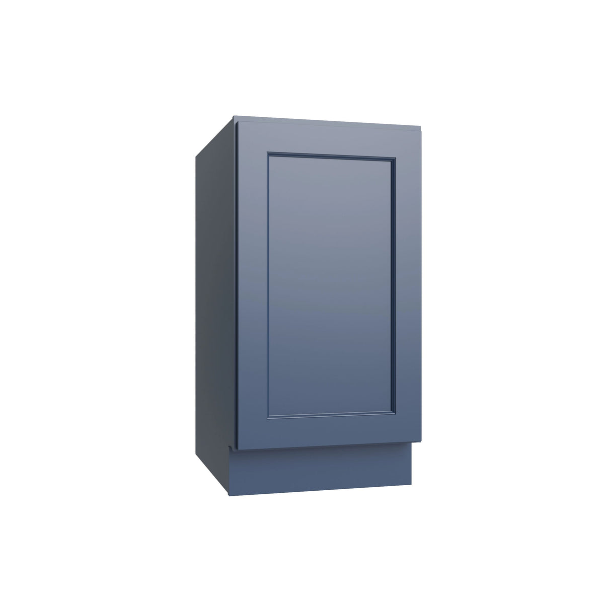 KCD Brooklyn Midnight Full Height Single Door Base Cabinet - 18" W - product photo