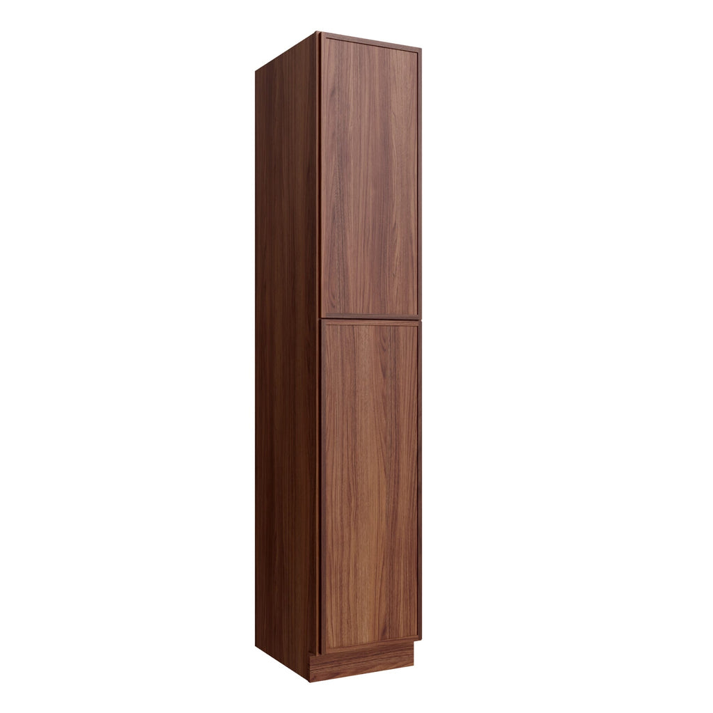 KCD Oslo Classic Walnut Pantry - 18" W x 96" H - product photo