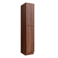 KCD Oslo Classic Walnut Pantry - 18" W x 96" H - product photo