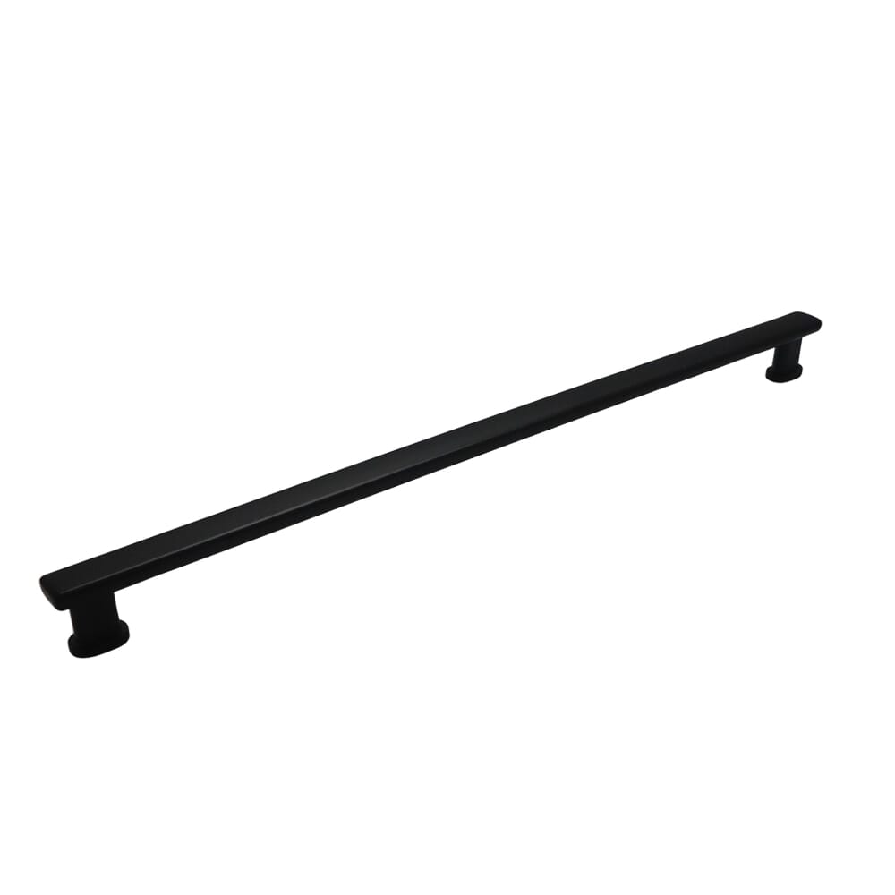 KCD Decorative Hardware Manhattan Appliance Pull 18" C/C Matte Black - product photo