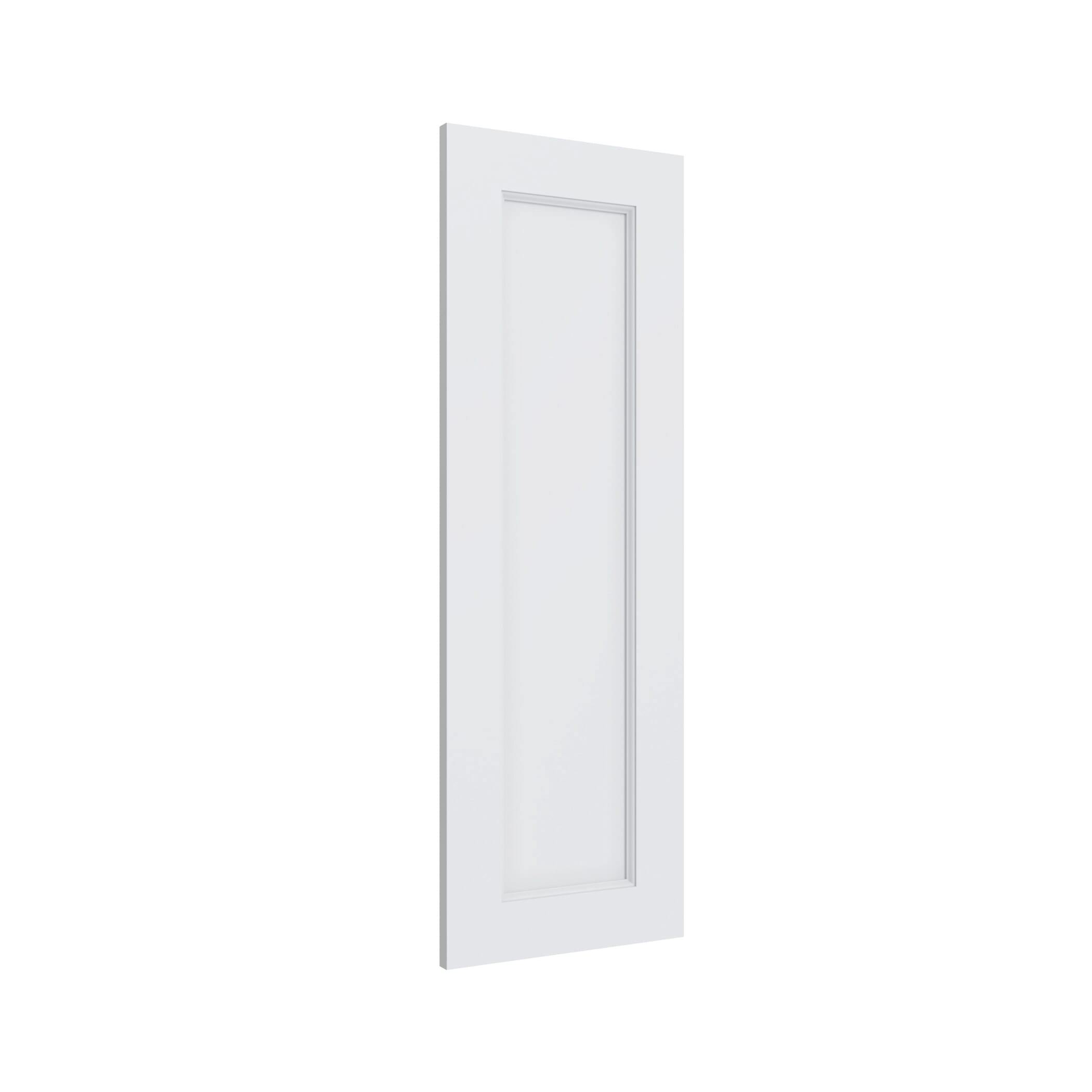 KCD Shaker Designer White Decorative Wall Panel - 12" W x 36" H - product photo
