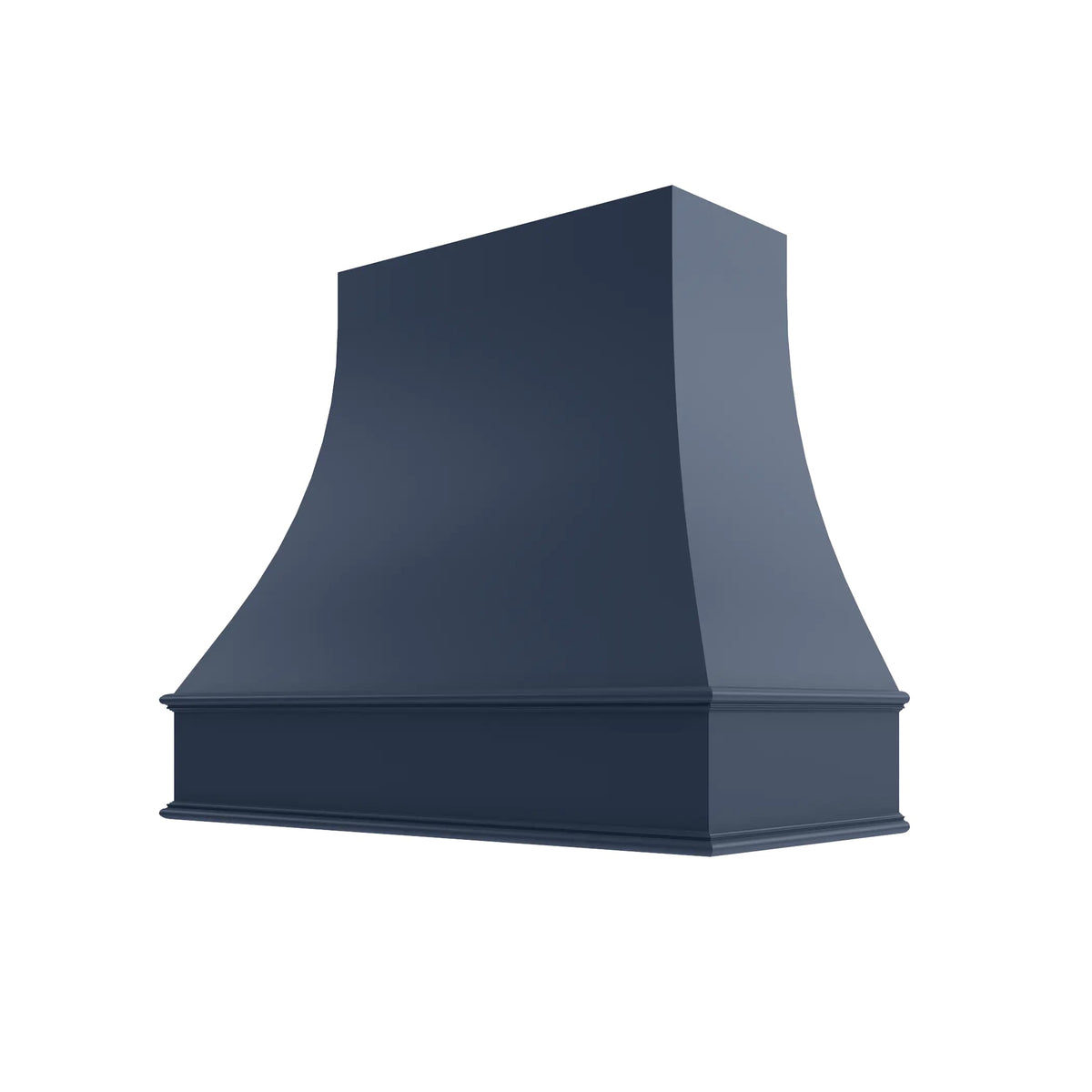 KCD Brooklyn Midnight Curved Hood Classic Trim - 30" W x 48" H - product photo