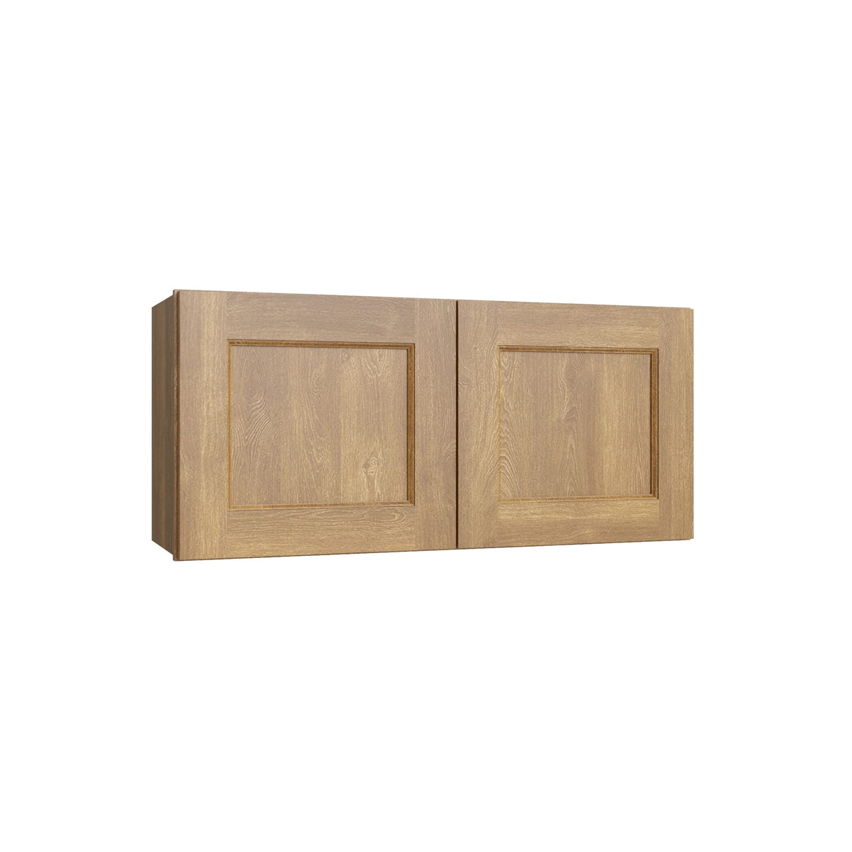 KCD Brooklyn Fawn Double Door Wall Cabinet - 30" W x 15" H - product photo
