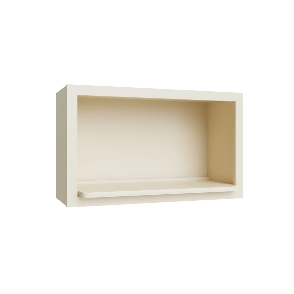 KCD Brooklyn Pearl Microwave Wall Cabinet 18Hx30Wx12D - product photo