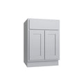 KCD Essential Gray Double Door Standard Base Cabinet - 24" W - product photo