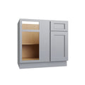 KCD Brooklyn Modern Gray Blind Base Cabinet for 42" to 45" Space - 36" W - product photo