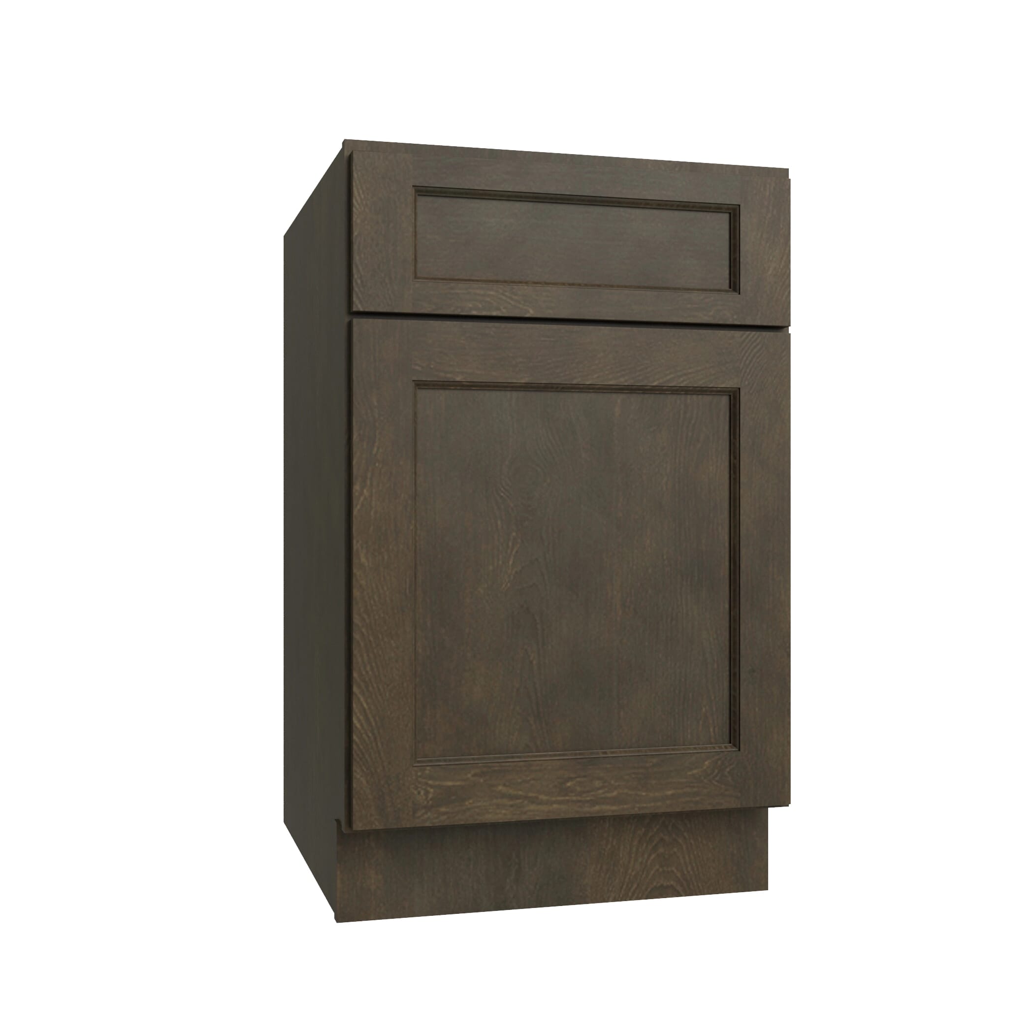KCD Brooklyn Slate Single Door Standard Base Cabinet - 15" W - product photo