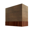 KCD Shaker Kodiak Box Hood with Shiplap Walnut Band - 36" W x 48" H - product photo