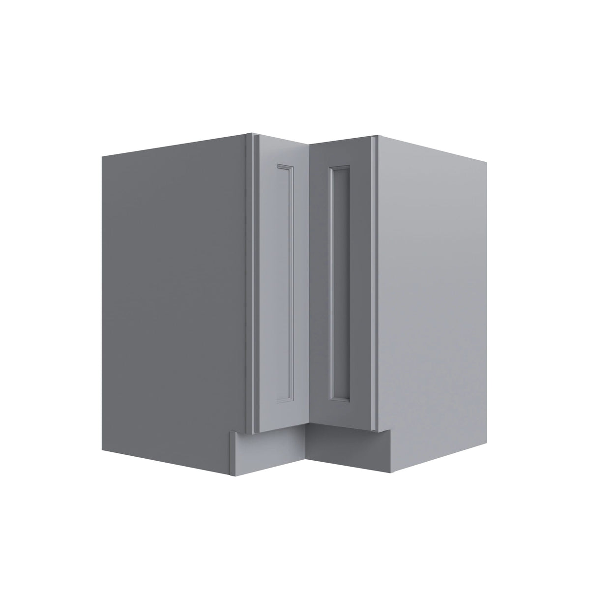 KCD Brooklyn Modern Gray Easy Reach Base Cabinet - 36" W x 36" D - product photo