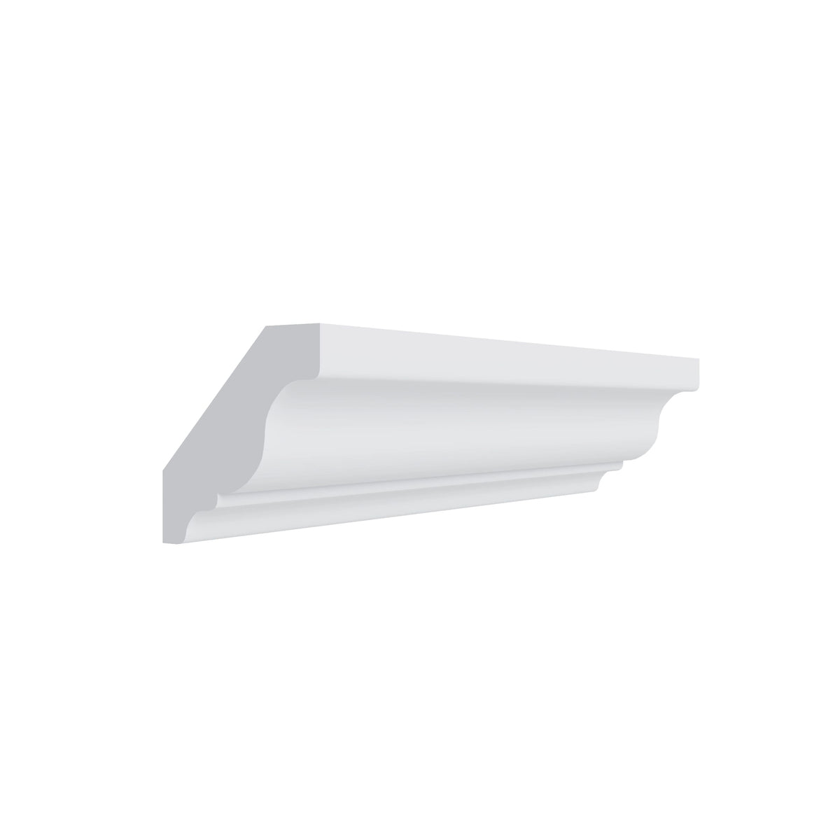 KCD Essential White Large Crown Molding - product photo