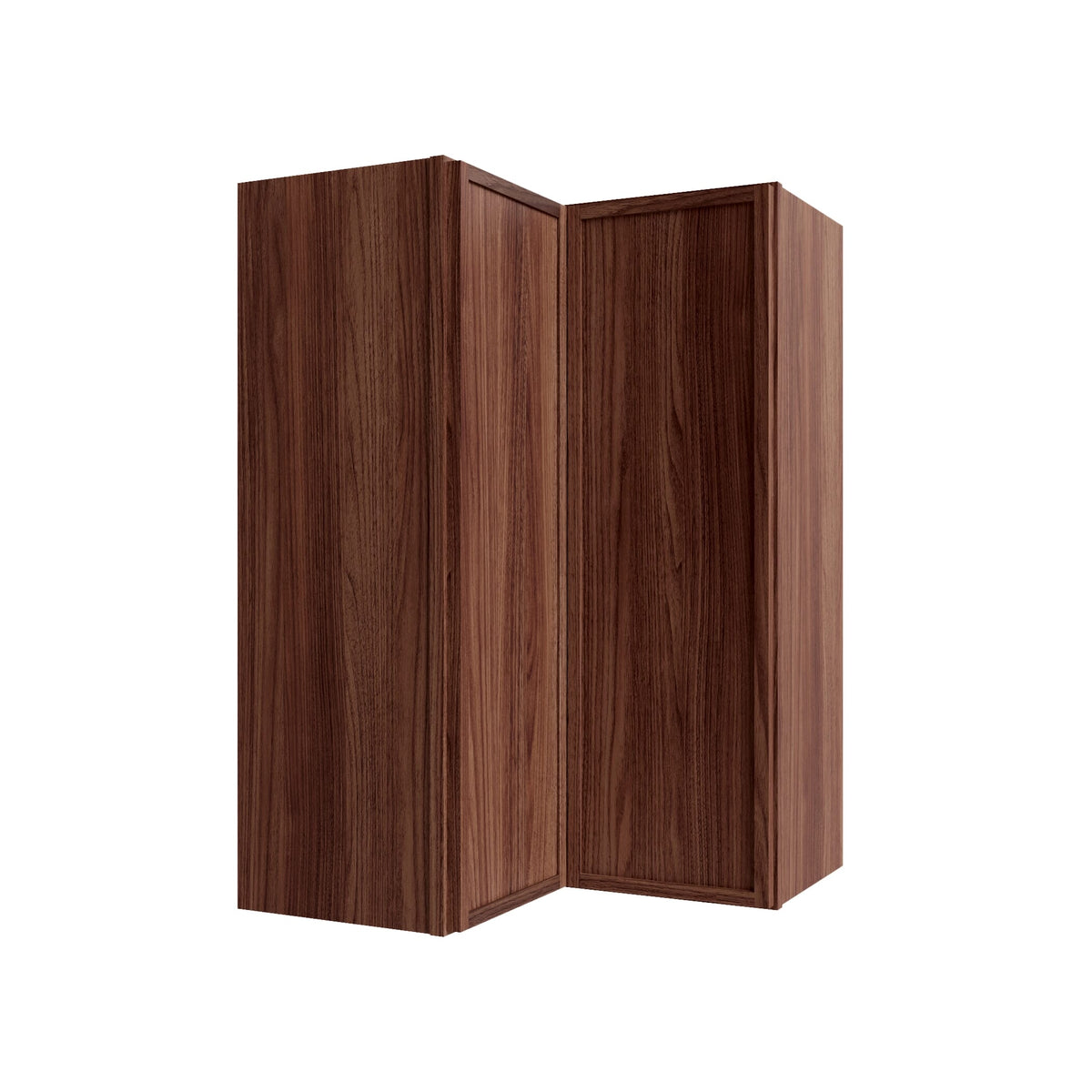 KCD Oslo Classic Walnut Wall Easy Reach 24"W x 36"H X 12"D - product photo