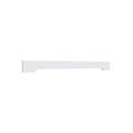 KCD Shaker Designer White Furniture Valance - 37" W - product photo