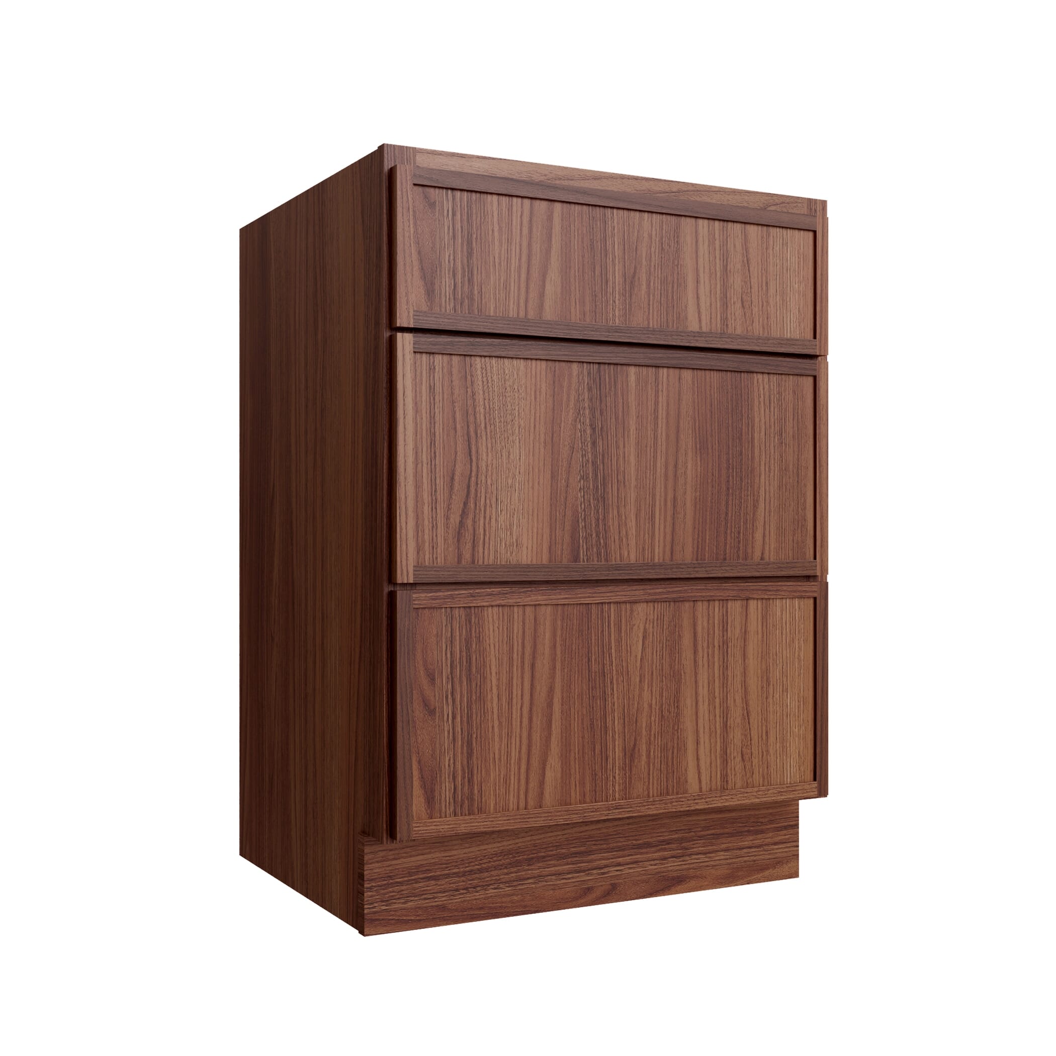 KCD Oslo Classic Walnut Vanity Drawer Base - 15" W - product photo