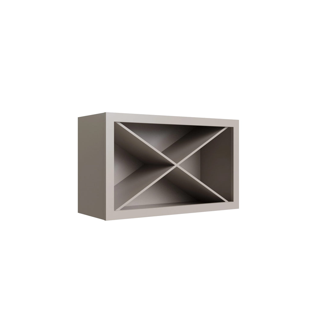 KCD Shaker Sand Wine Rack - 30" W x 18" H x 12" D - product photo