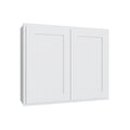 KCD Essential White Double Door Wall Cabinet - 36" W x 36" H - product photo