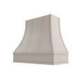 KCD Shaker Sand Curved Hood with Strapping Flat Trim - 36" W x 30" H - product photo