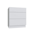 KCD Shaker Designer White Slab Drawer Base Cabinet - 15" W - product photo