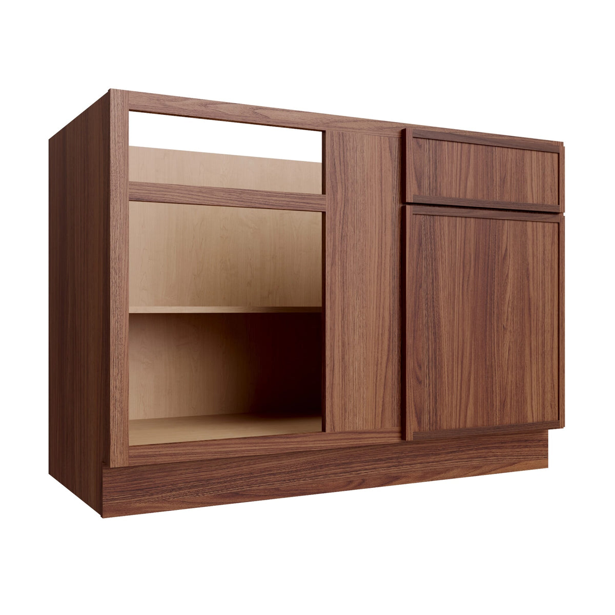 KCD Oslo Classic Walnut Blind Base Cab for 48" to 51" Space - 48" W - product photo