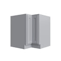 KCD Essential Gray Easy Reach Base Cabinet - 36" W x 36" D - product photo