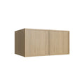 KCD Oslo Oak Deep Wall Cabinet - 36" W x 18" H x 24" D - product photo