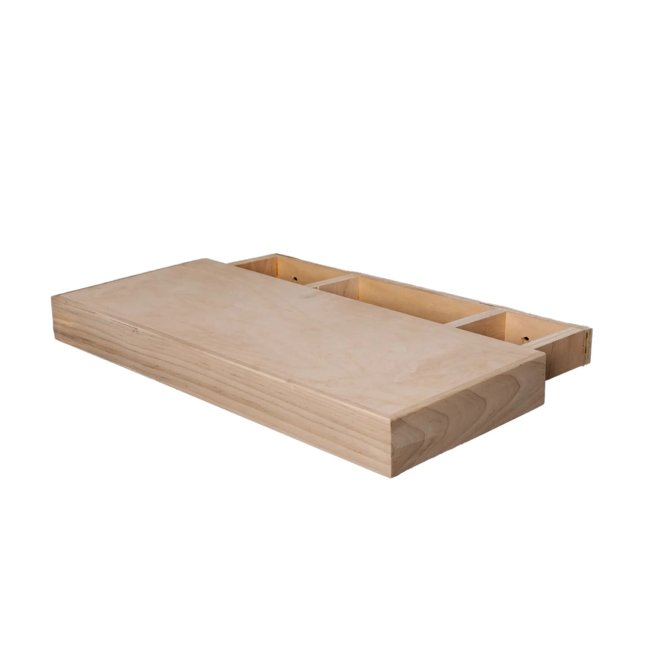 KCD Essential Gray Floating Shelf - 12" D x 24" W - product photo