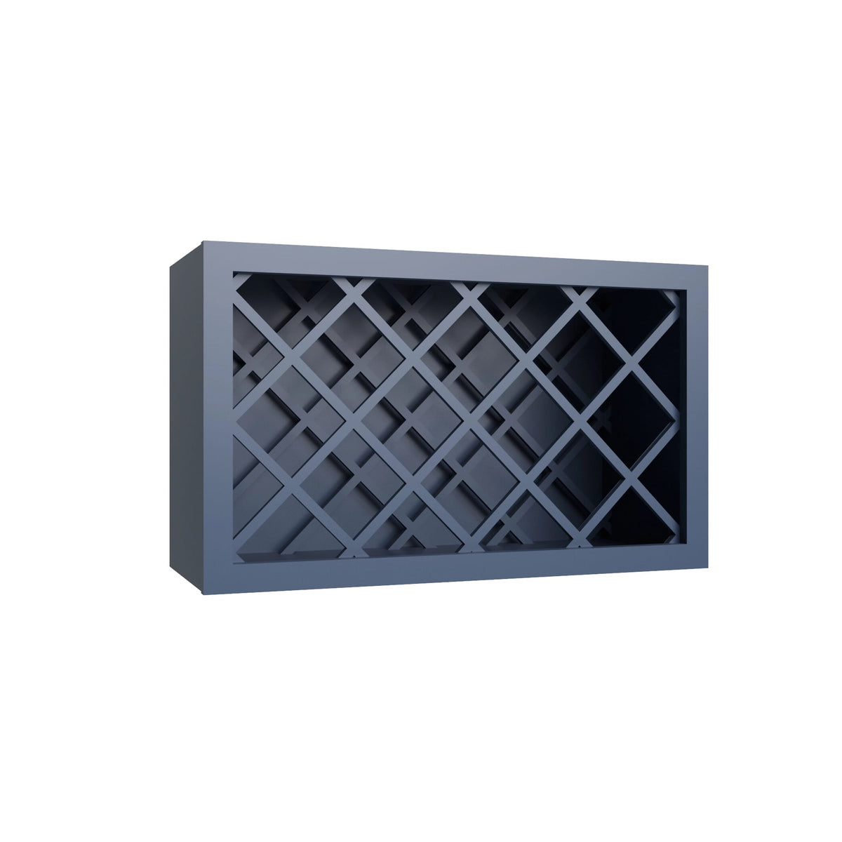 KCD Brooklyn Midnight Wine Rack - 30" W x 18" H x 12" D - product photo
