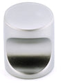 Richelieu 0320 modern cabinet knob in matte chrome