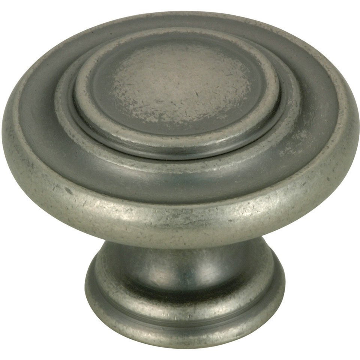 Richelieu 107 traditional cabinet knob in pewter