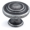 Richelieu 107 traditional cabinet knob in natural iron
