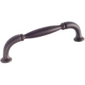 Richelieu 237 traditional cabinet pull in matte black