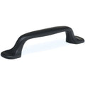 Richelieu 2377 traditional cabinet pull in matte black