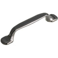 Richelieu 2377 traditional cabinet pull in black nickel