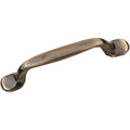 Richelieu 2377 traditional cabinet pull in antique english