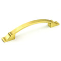 Richelieu 2606 traditional cabinet pull in satin brass