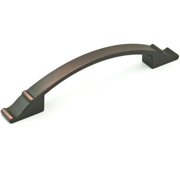 Richelieu 2606 traditional cabinet pull in brushed oil-rubbed bronze