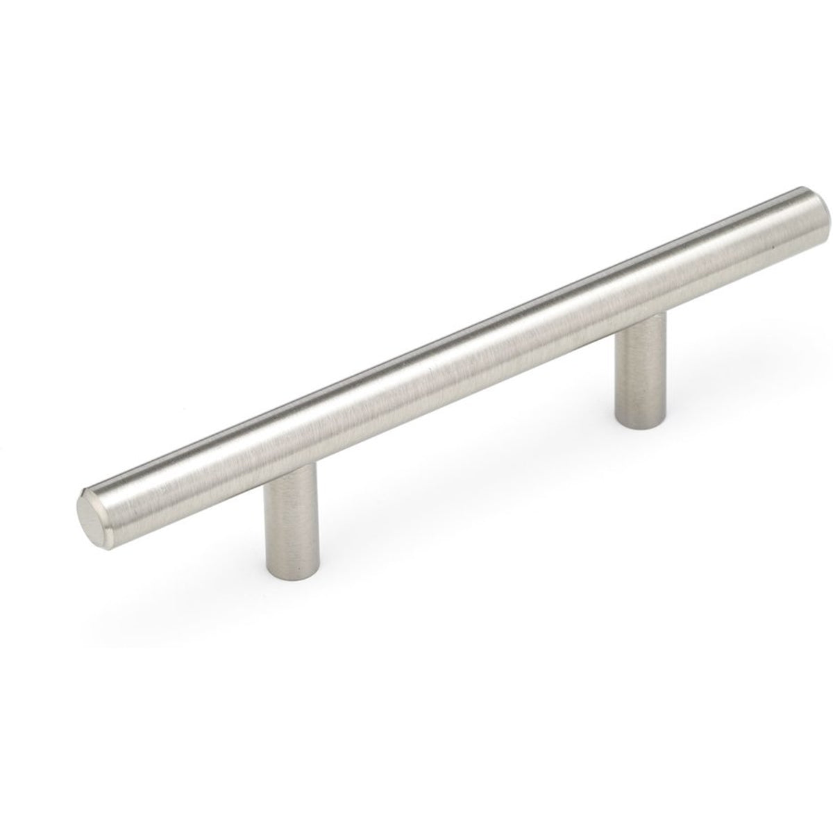 Richelieu 305 modern cabinet pull in brushed nickel